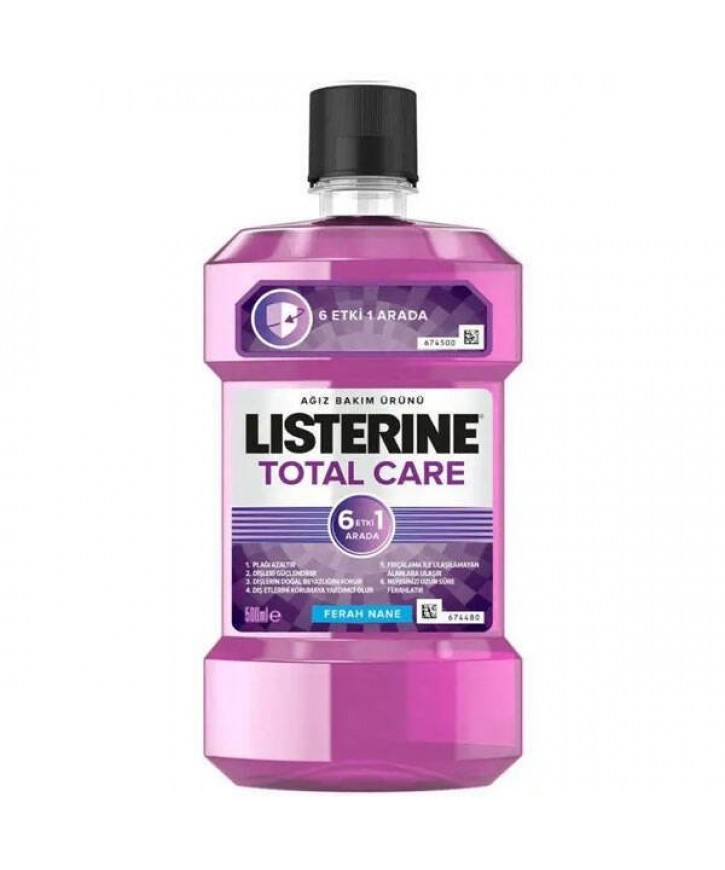 Listerine Total Zero 250 ml Ağız Gargarası