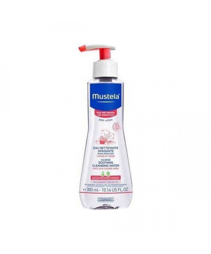 Mustela No Rinse Cleansing Water 300 ML Bebek ve Çocuk Cildi İçin Temizleme Suyu