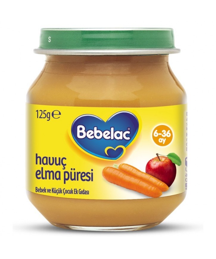 Bebelac Elma Armut Püresi 125 gr