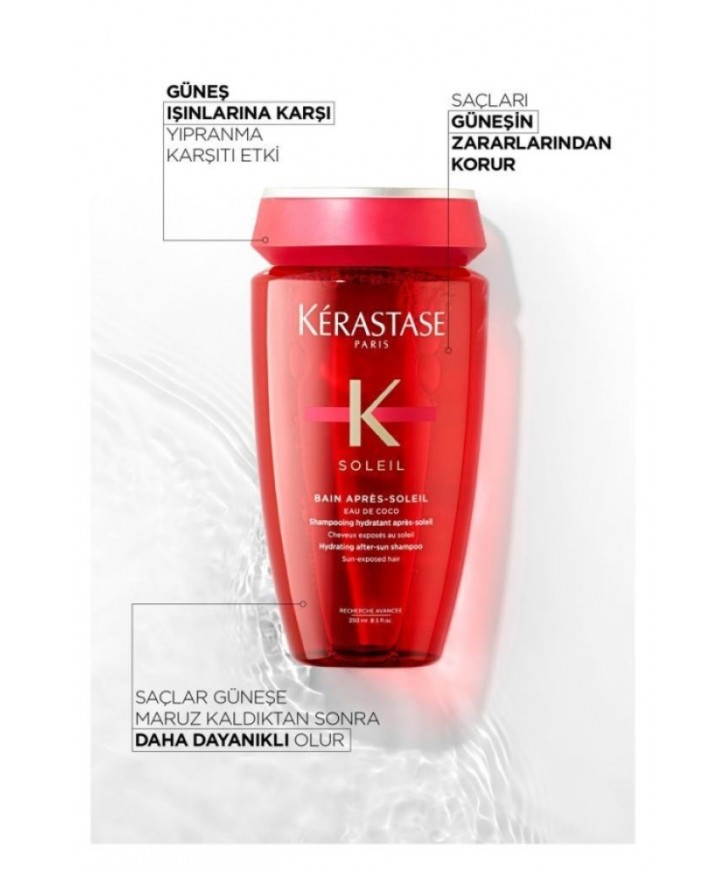 Kerastase Soléil Masque UV Défense Active Güneşin Zararlı Etkilerinden Koruyan Maske 200 ml