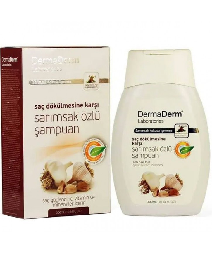 Dermaderm Isırgan Otu Şampuanı 300 ML Dökülme Önleyici Şampuan