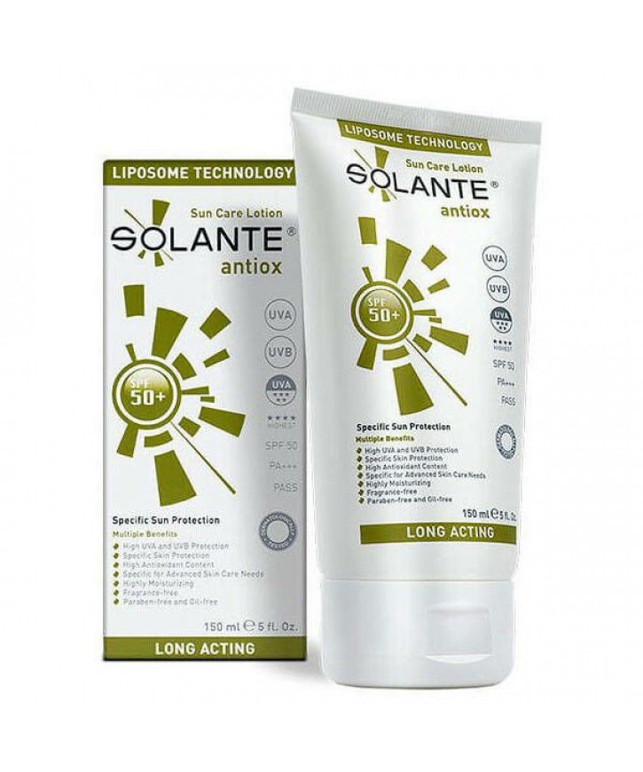 Solante Acnes Spf 50 150 ML Yağsız Güneş Kremi