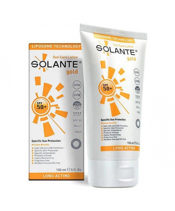 Solante Acnes Spf 50 150 ML Yağsız Güneş Kremi