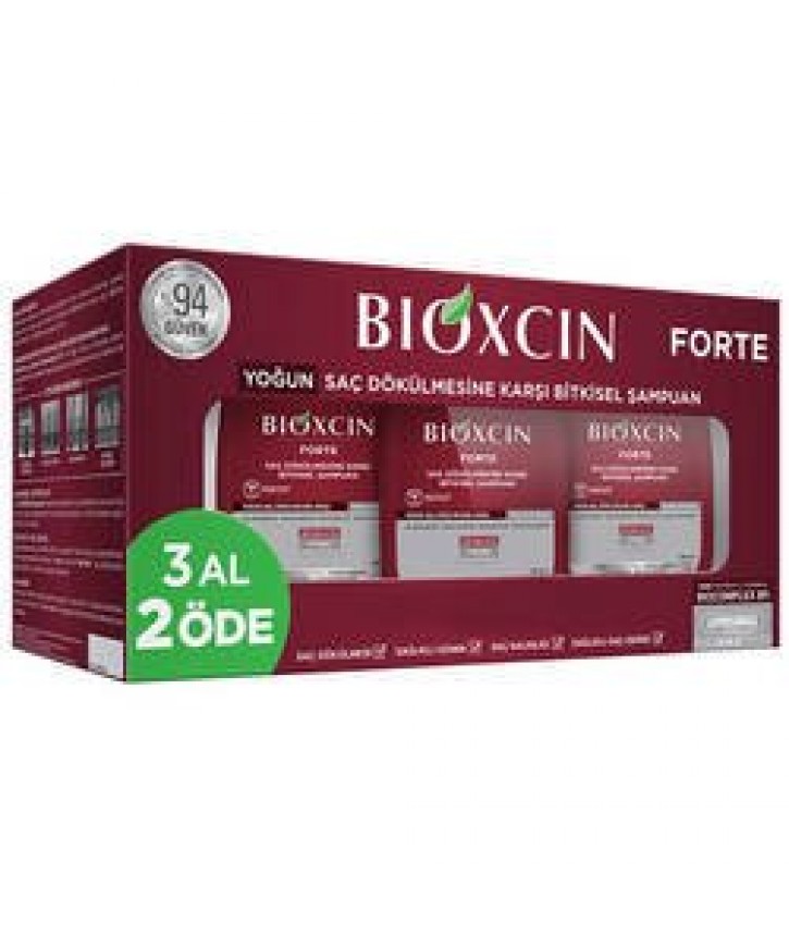 Bioxcin Forte 3x300 ml Şampuan