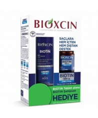 Bioxcin Biotin 5000 Mcg 60 Tablet + Biotin Şampuan 300 ml Kofre