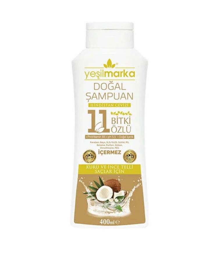 Yeşilmarka Doğal Şampuan Yağlı Saçlar İçin 400 ml